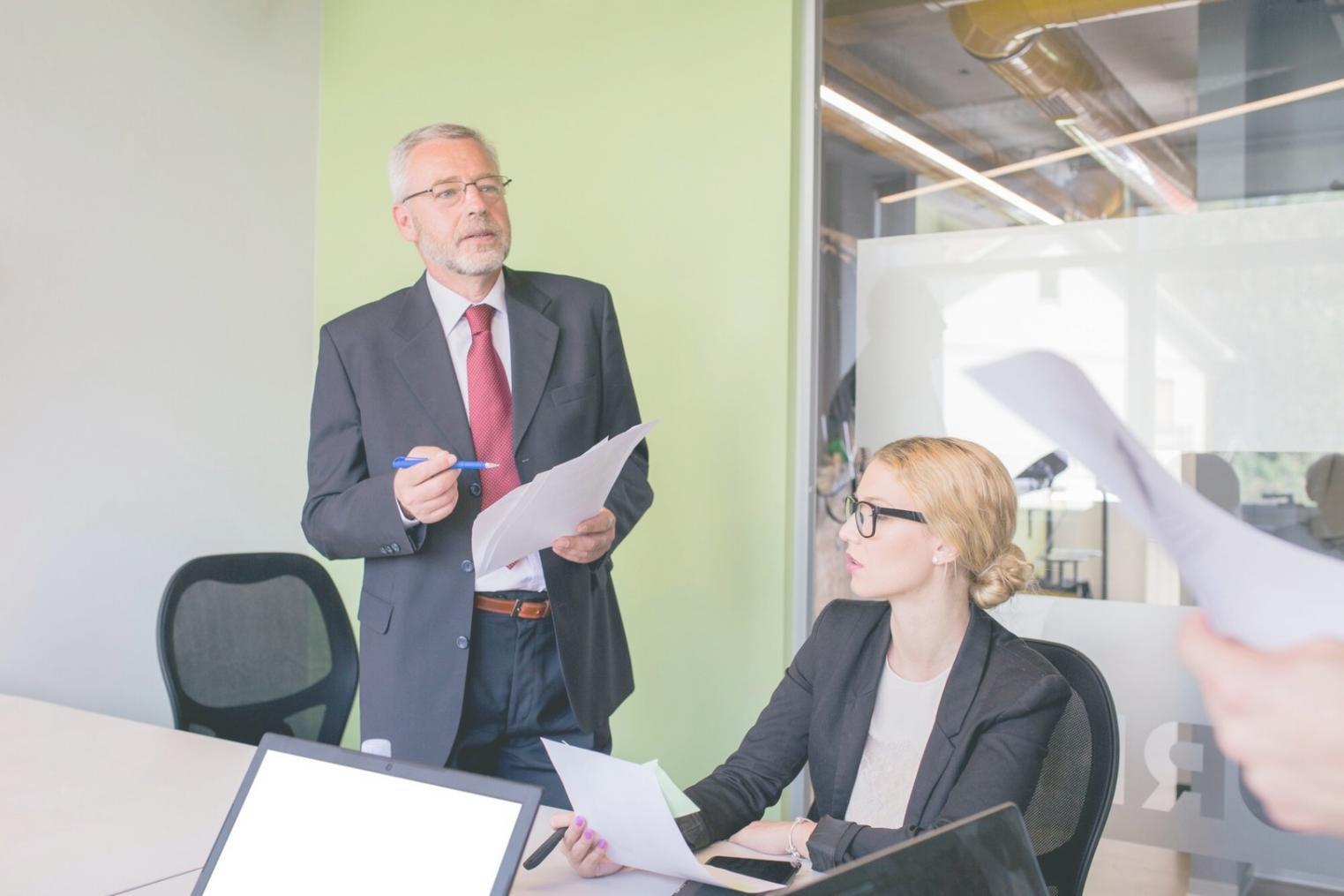 Séance de formation en technologie financière